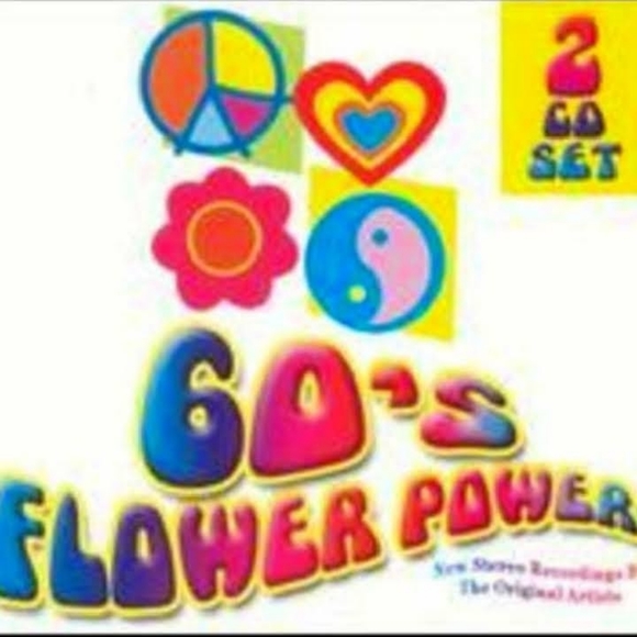 60s Flower Power 2 Audio CD Set - Picture 1 of 6